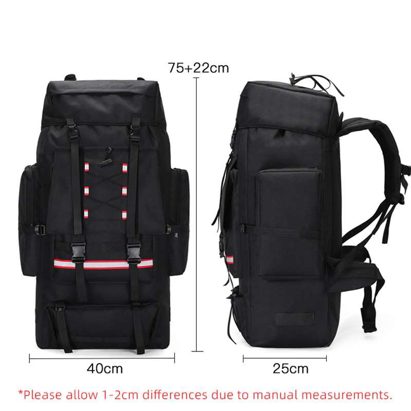 130L Hiking Camping Backpack T - Outdoor Adventure Backpack recension och pris